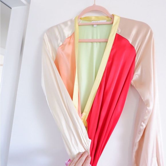 RHODE RESORT JAGGER SILK WRAP DRESS - Picture 7 of 15